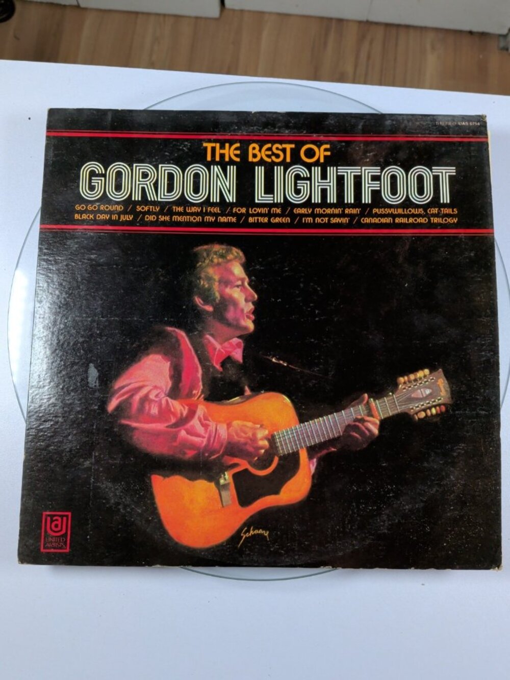The Best Of Gordon Lightfoot Vinyl LP United Artists Records UAS6754